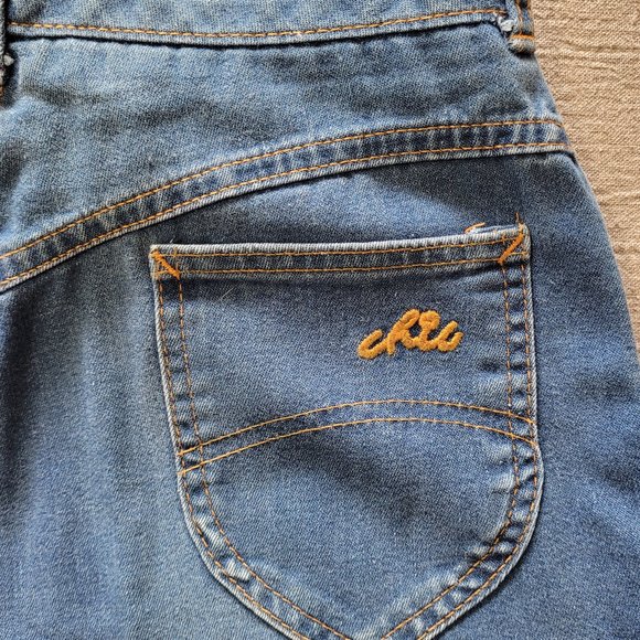 h.i.s. vintage 70's jeans wide leg - Picture 2 of 3